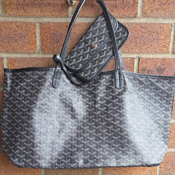 Black and Brown Fashion Tote Bag - Picture 8 of 13